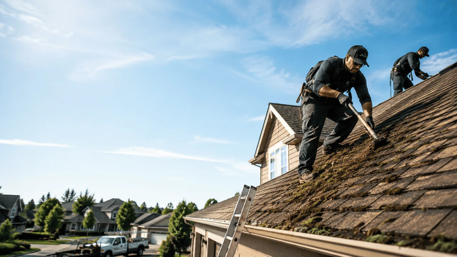 Roof Moss Removal in Du Pont, GA near me